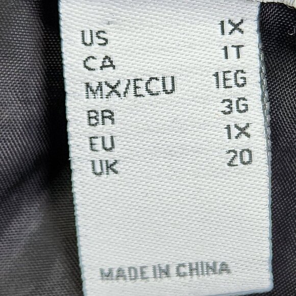 Forever 21+ Black Jacket With Embroidered Peace Sign "Black Is Power" Text Desig - Picture 8 of 12